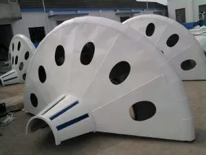 高桿燈生產現場
